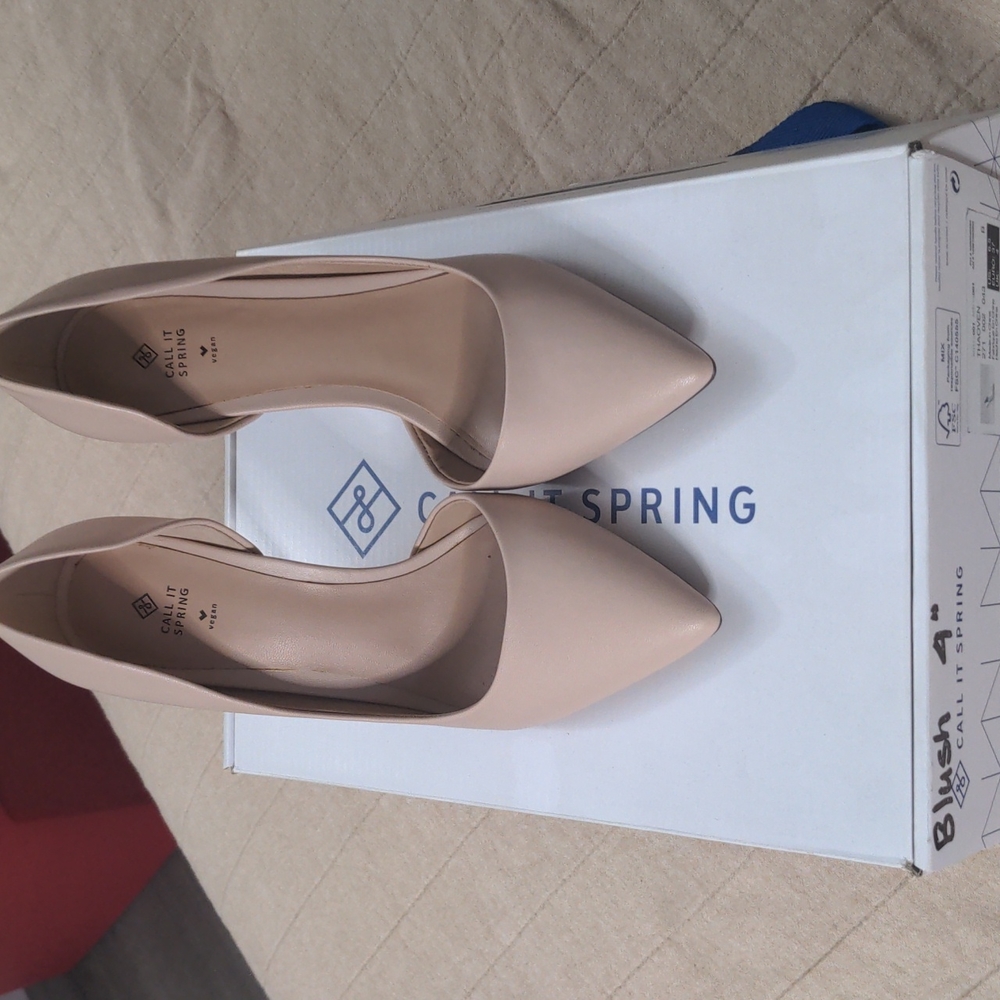 4in heels blush/nude TTS